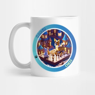 Corgi かわいい Chess Mug